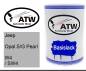 Preview: Jeep, Opal S/G Pearl, W4 / SW4: 500ml Lackdose, von ATW Autoteile West.